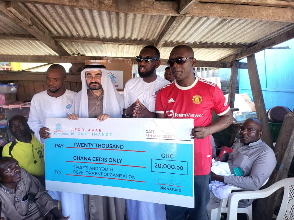 UAE Embassy, Afro Arab Group donates to Skate Soccer Ghana